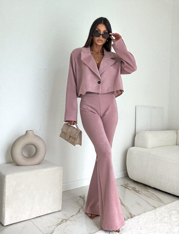 Komplet damski Dusty Rose Elegance