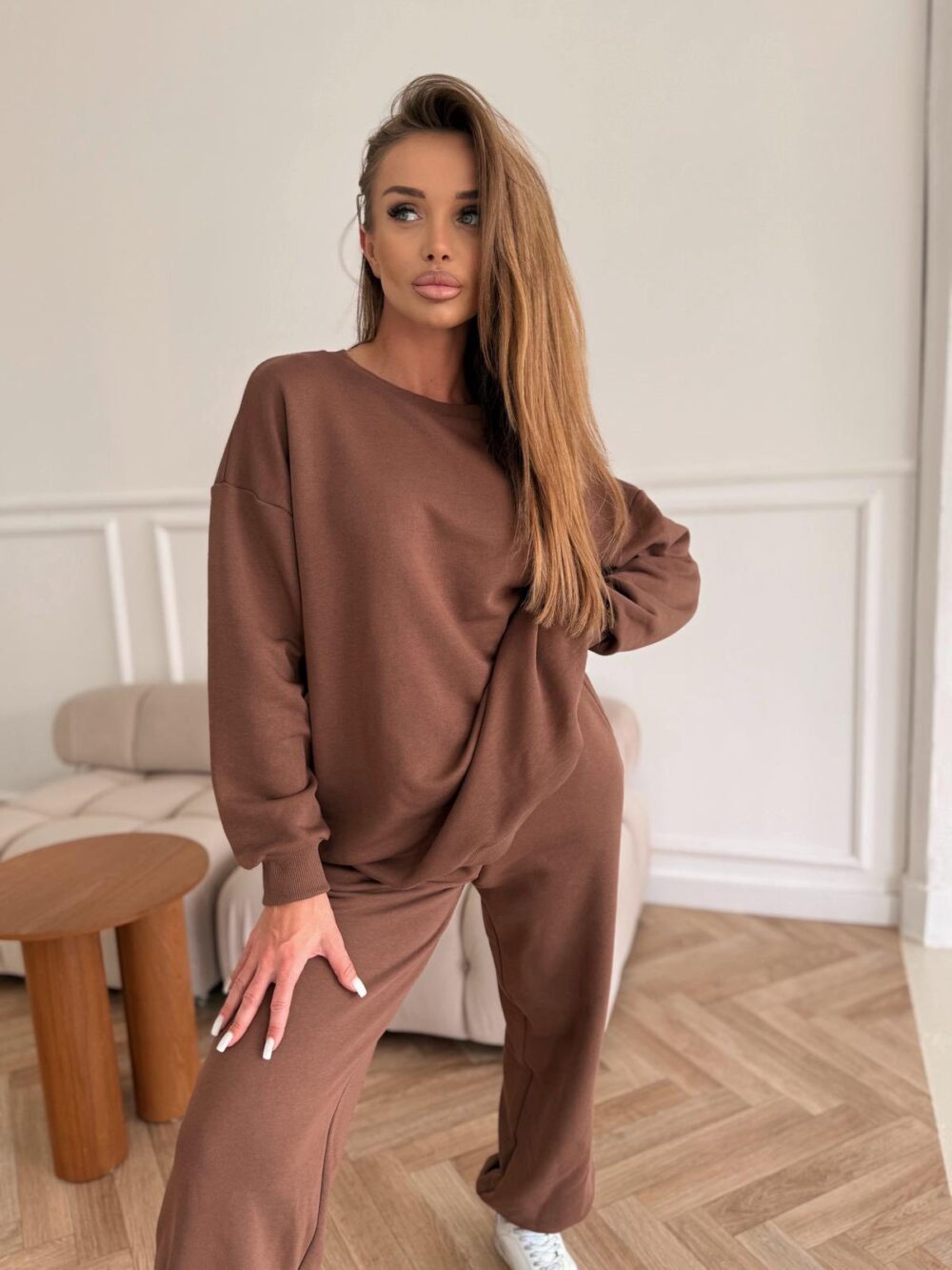 Komplet Dresowy Comfort – Mocca - obrazek 3