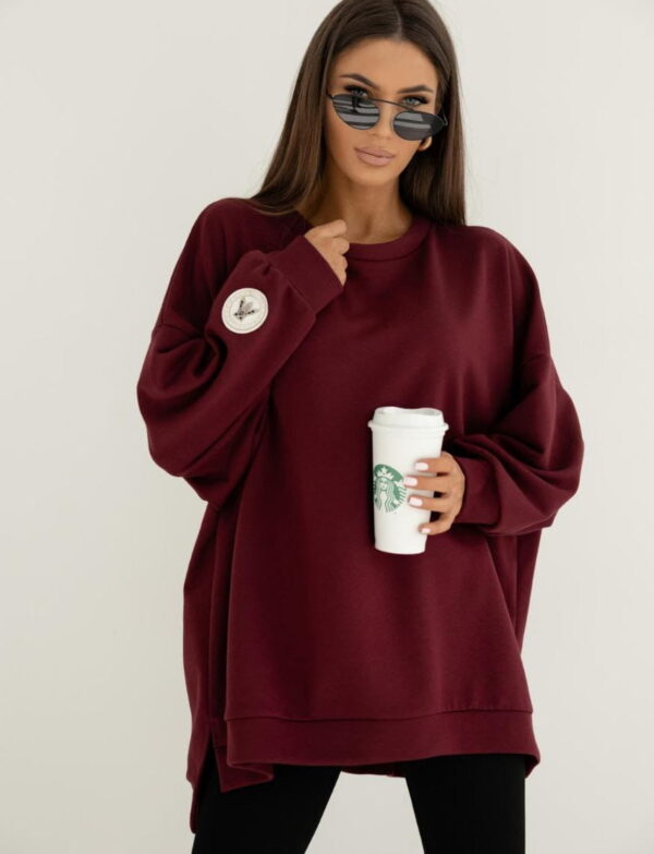Bluza mucha - burgund