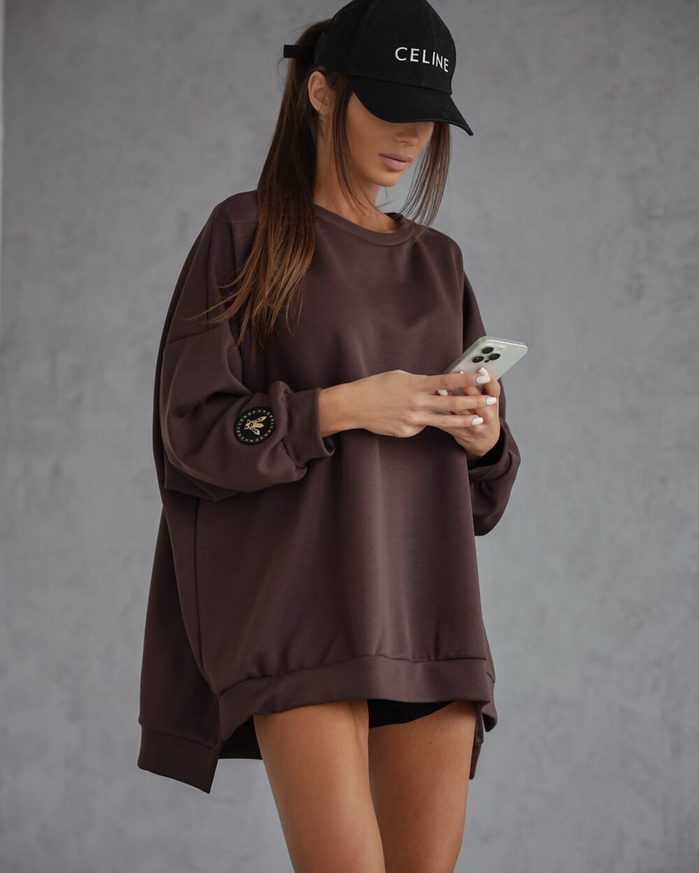Bluza mucha - czekoladowa