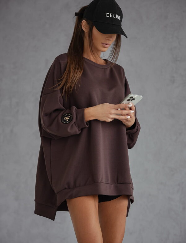 Bluza mucha - czekoladowa