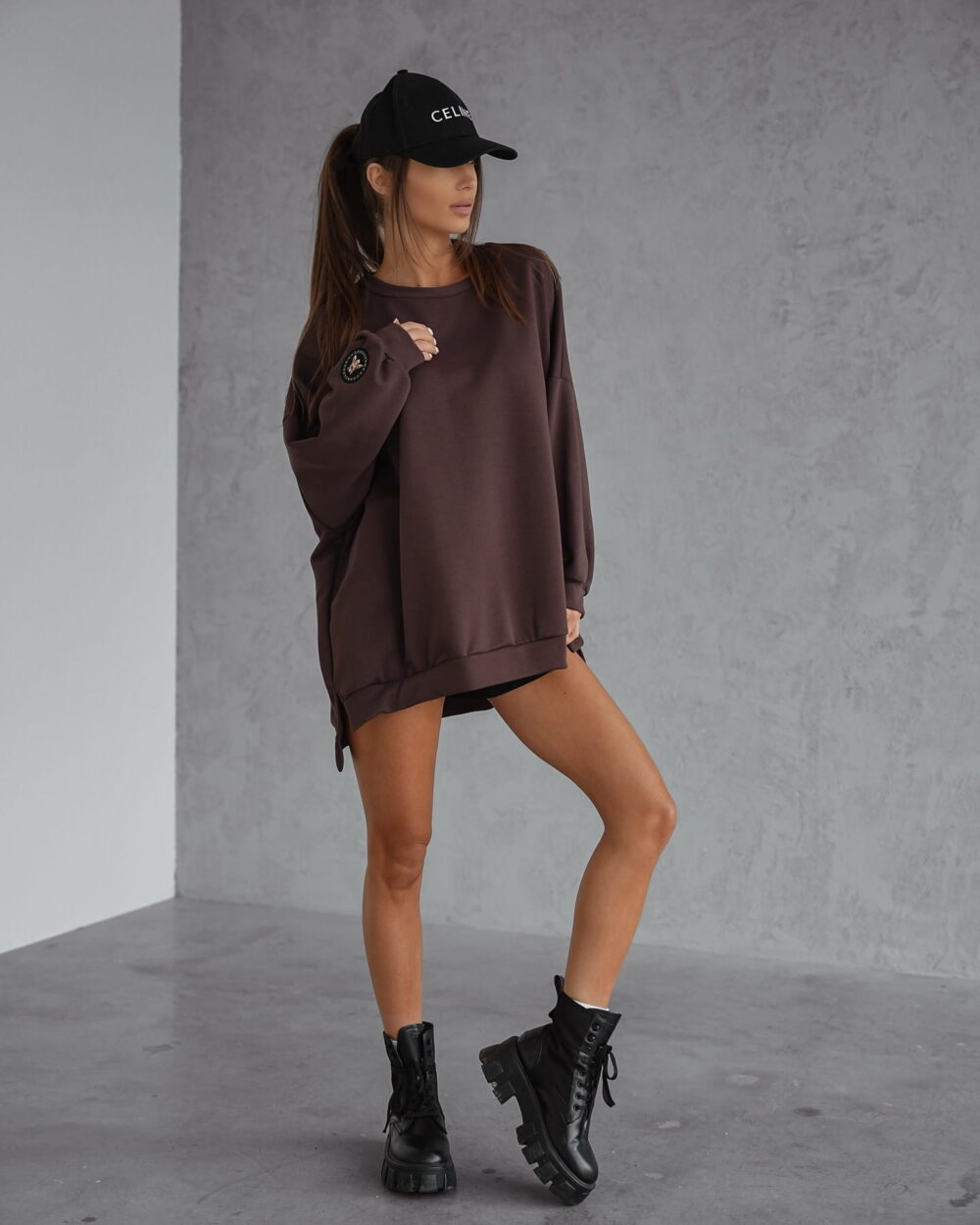 Bluza mucha - czekoladowa - obrazek 2