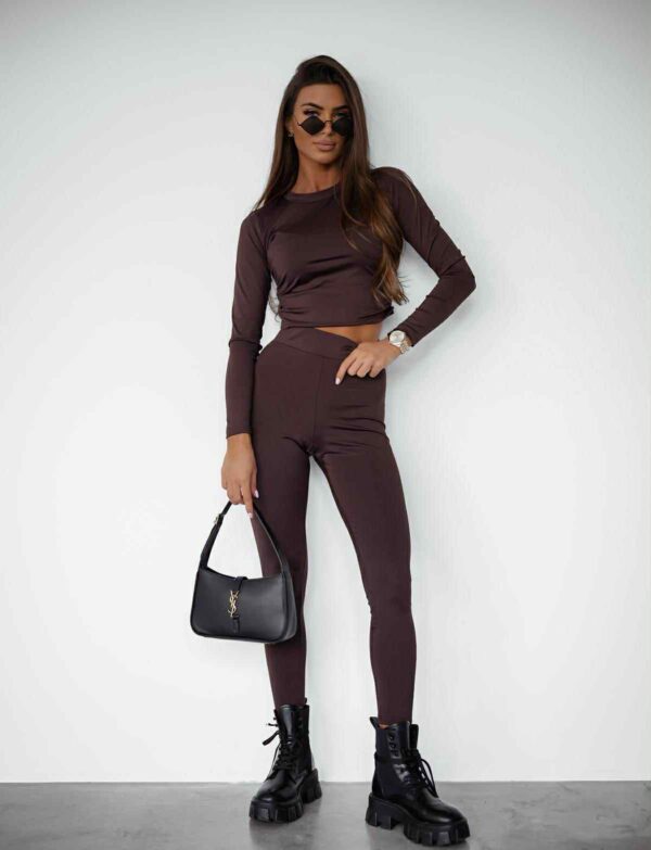 Komplet 2w1 Line Set – czekolada