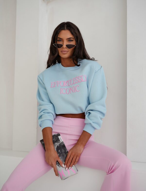 Bluza Effortlessly Iconic – baby blue