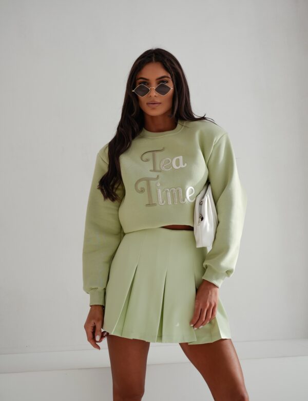 Bluza Tea Time – pistacjowa
