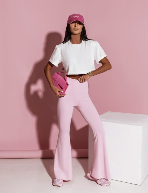 Legginsy Abba - pastelowy róż